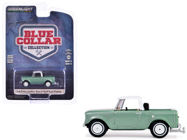 1965 Harvester Scout Half Cab Pickup Truck Aspen Green Metallic with Whi... - £18.19 GBP