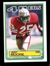 1983 Topps #170 Jeff Moore Exmt 49ERS *X37275 - £0.84 GBP