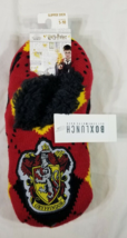 Bioworld Harry Potter Slipper Sock Gryffindor Non-Skid Sole Faux Fur Lined - £11.22 GBP