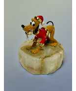 Ron Lee Signed Numbered Disney Pluto Christmas Figurine #810 - $149.99