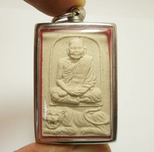 Phra LP Kong Mongkol Larp Batch blessed in 1984 Buddha Magic Tiger stron... - £56.34 GBP