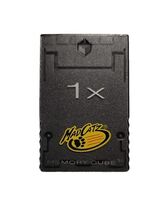 Mad Catz Indigo Memory Cube Card Nintendo GameCube 1X Gray - $10.98