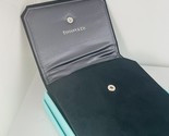 Tiffany Black Folding Suede Necklace Presentation Blue Gift Box Storage ... - $235.00