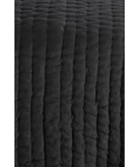 PINE CONE HILL-ANNE SELKE LANA VOILE 1pc. F/QUEEN QUILT  BLACK BNIP NICE... - $318.80 CAD