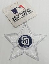 San Diego Padres Acrylic Star Ornament - MLB - $231.97 MXN