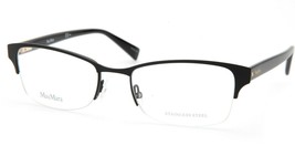 New Max Mara Mm 1409 003 Black Eyeglasses Frame 52-19-145mm B34mm - $73.49