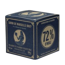 Marius Fabre Olive Oil Marseilles Cube Soap Vintage Box 400g 14.1oz - £17.57 GBP