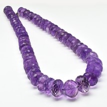 Natürliche Amethyst Perlen Facettiert Rund 1340 Kt Lila Edelstein Mode... - $16,526.84 MXN