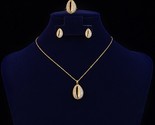 Ecklace earrings ring set new fashion design for women party gift cn1127 stainless thumb155 crop