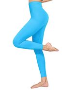 Homma High Waist Tummy Control Workout Compression Yoga Pants L Ocean Blue - €4,71 EUR