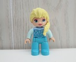 Lego Duplo Figure Disney Princess Elsa From Frozen Doll Replacement Piece - $5.19