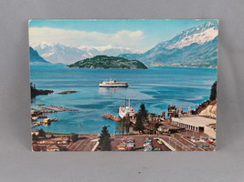 Vintage Postcard - Horseshoe Bay BC Ferry on Water - Natural Color Produ... - $15.00