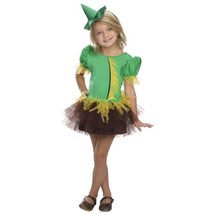Wizard of Oz Scarecrow Toddler Girls Tutu Halloween Costume Size 1-2 Years - £17.40 GBP