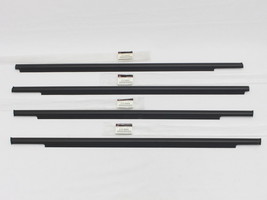 Mitsubishi Outlander 2007-2012 Black Front Rear Door Belt Moulding SET - $207.45