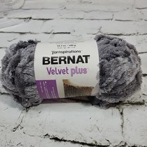 Bernat Velvet Plus Yarn-Vapor Gray 10.5 Ounces - $14.84