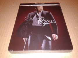 Casino Royale 4K Ultra HD + 2D Blu-ray Steelbook - Brand New-
show original t... - £32.67 GBP