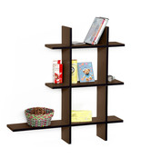 [Light Coffee-A] Leather Cross Type Shelf (5 pcs) - £55.86 GBP