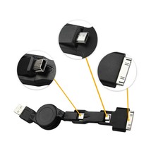 [Pack Of 2] Reiko 3-IN-1MALE To Dual Stereo Audio Cable 3.3FT In Black - $21.43