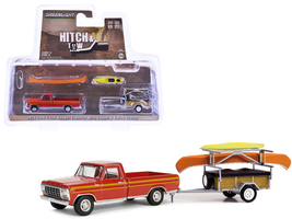 1978 Ford F-150 Ranger Explorer Pickup Truck Maroon with Orange Stripes ... - £27.47 GBP