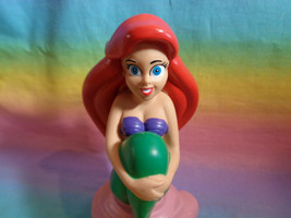 Disney Store The Little Mermaid Ariel Rubber Bath Toy Figure or Cake Topper - $4.30