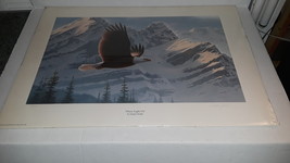 Where Eagles Fly, Limited Edition Art Print 30/580, By Daniel Smith , - $75.00