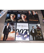 Daniel Craig 5 Movie Lot Sword of Honour Series, Defiance Skyfall Casino... - £11.07 GBP