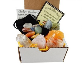 Juego de iniciación mineral de chakras, kit de curación de cristales, 6 ... - £47.66 GBP