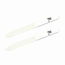 Cosmetics Nail Files - Crystal Glass Nail Files, 2 Piece Set, Best for Shaping - £9.43 GBP