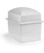 Extra-Large Granite Colored Polymer Double Funeral Cremation Urn Burial Vault - $199.99