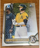 2022 Bowman Chrome Max Muncy #BCP-89 1st Bowman - Oakland Athletics - £3.36 GBP