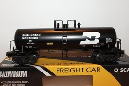 VINTAGE K-LINE TRAINS - 90014- BURLINGTON NORTHERN ALUMINUM TANK CAR- 0/... - £48.47 GBP