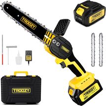 Mini Chainsaw Cordless 6 Inch, Brushless Electric Handheld Chain Saw wit... - $48.99