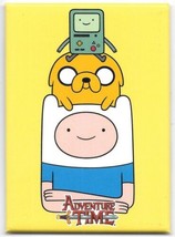 Adventure Time Animated TV Series Finn Jake BMO Refrigerator Magnet NEW UNUSED - $3.99