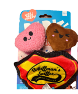 Bark Hide &amp; Seek Treats Whiffman&#39;s Sniffer Chocklick Squeaker Dog Toy Si... - $22.05 CAD