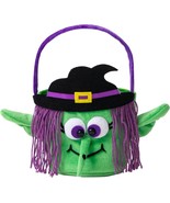 Halloween Trick Or Treat &quot;Bag&quot; Plush GREEN WITCH NEW - £12.60 GBP