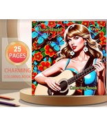 Taylor Coloring Book 25 Unique Pages single-sided illustrations  - €13,75 EUR Taylor Coloring Book 25 Unique Pages single-sided illustrations  - €13,75 EUR