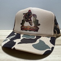 Vintage Motocross Hat Trucker Adjustable Camouflage SnapBack Hunting Hat... - $309.15 MXN