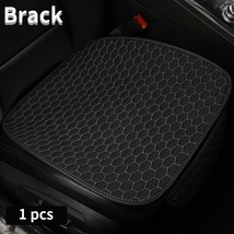 New Flax Car Seat Cover Protector Linen Front Rear Back Cushion Protection Pad M - £34.82 GBP