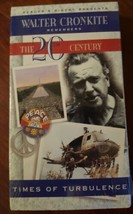 Walter Cronkite Remembers the 20th Century: Times of Turbulence VHS NEW SEALED - £3.35 GBP