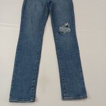 Levis 721 Women's 29 Blue Cotton Blend High Rise Skinny Denim Jeans (28×32) image 8