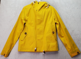 Polo Ralph Lauren Rain Coat Mens Small Yellow Hooded Sailing Waterproof NWT $495 - £186.52 GBP