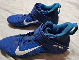 Nike Alpha Menace Varsity 2 Game Royal Mens Size 13 Blue Spikes - £16.05 GBP