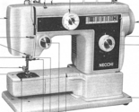 Necchi 521 and 521-FB manual sewing machine Enlarged Hard Copy - £10.37 GBP