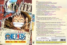 ANIME DVD~One Piece The Movie 1-15+3 OVA+13 SP~English subtitle&amp;All region+GIFT - £22.97 GBP