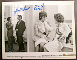 Francois Truffaut: Dir: (Jacqueline Bisset) (Day For Night) Autograph Photo - £229.35 GBP