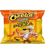 Cheetos Puffs Cheese Flavored Snacks Cheese Pizza 2.5 Oz x 12 Bags! - $49.27