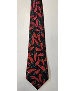 Renaissance Hand Made  Red Hot Chili Peppers Men&#39;s Neck Tie - $12.36 CAD