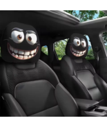 2PCS Smiley Face Car Pillowcase Soft Decorative Headrest Cushion Cover W... - €15,39 EUR