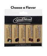 GOODHEAD SLICK HEAD GLIDE ORAL GEL EDIBLE LUBE  1 OZ CHOOSE A FLAVOR - $7.99