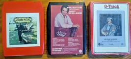 (3) Charlie McCoy, Roy Clark, Merle Haggard 8 track tapes - The Nashville Hit Ma - £9.99 GBP